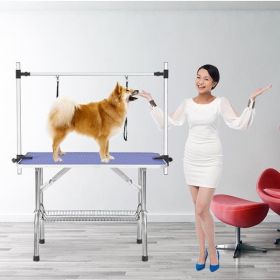 36" Folding Dog Pet Grooming Table Heavy Duty Stainless Steel pet dog Cat Grooming Table